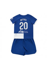 Atletico Madrid Axel Witsel #20 Babyklær Borte Fotballdrakt til barn 2023-24 Korte ermer (+ Korte bukser)